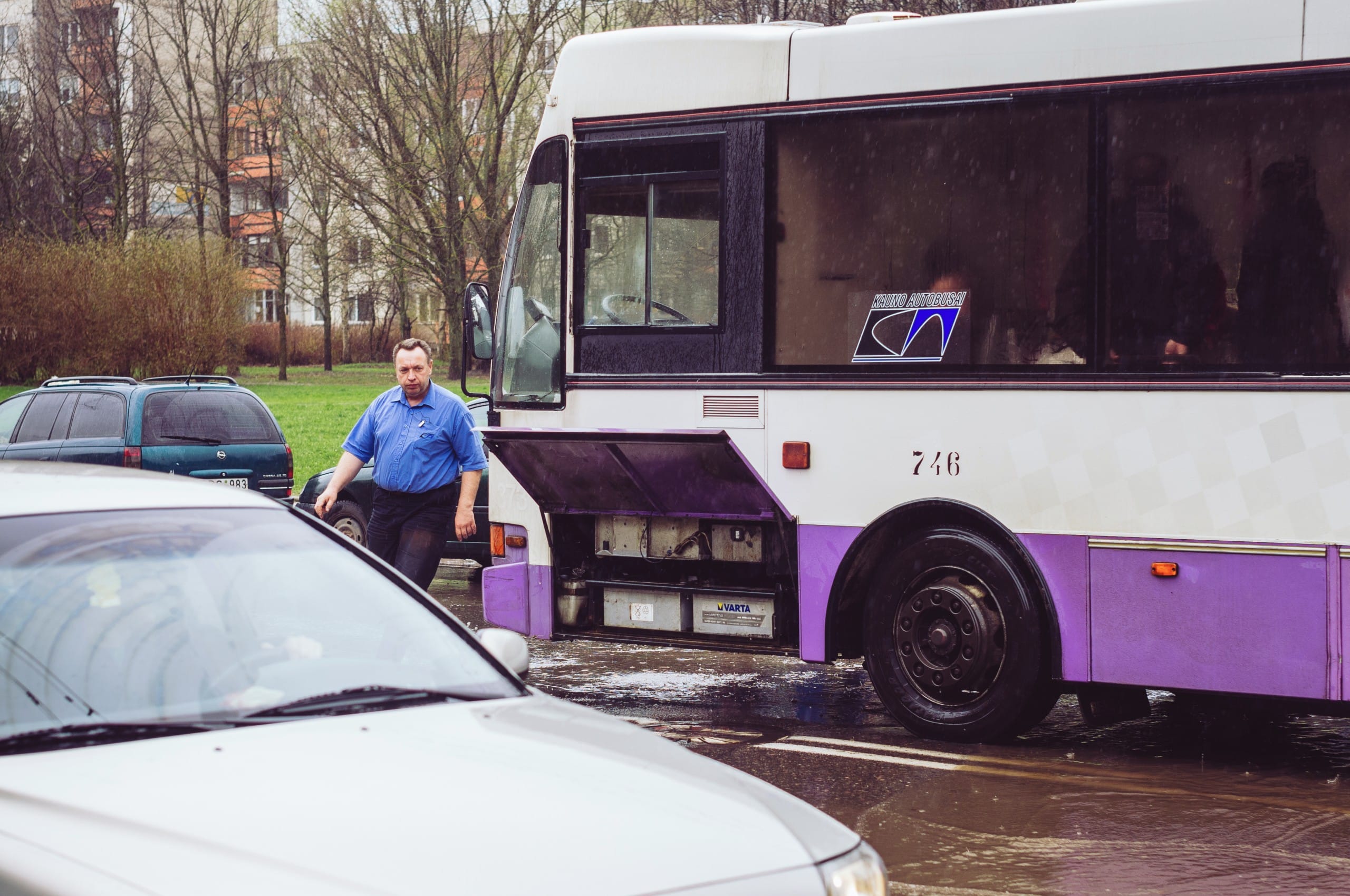 Archyvai VI - autobuso akumuliatoriai - Vilmanto Ramono nuotr.