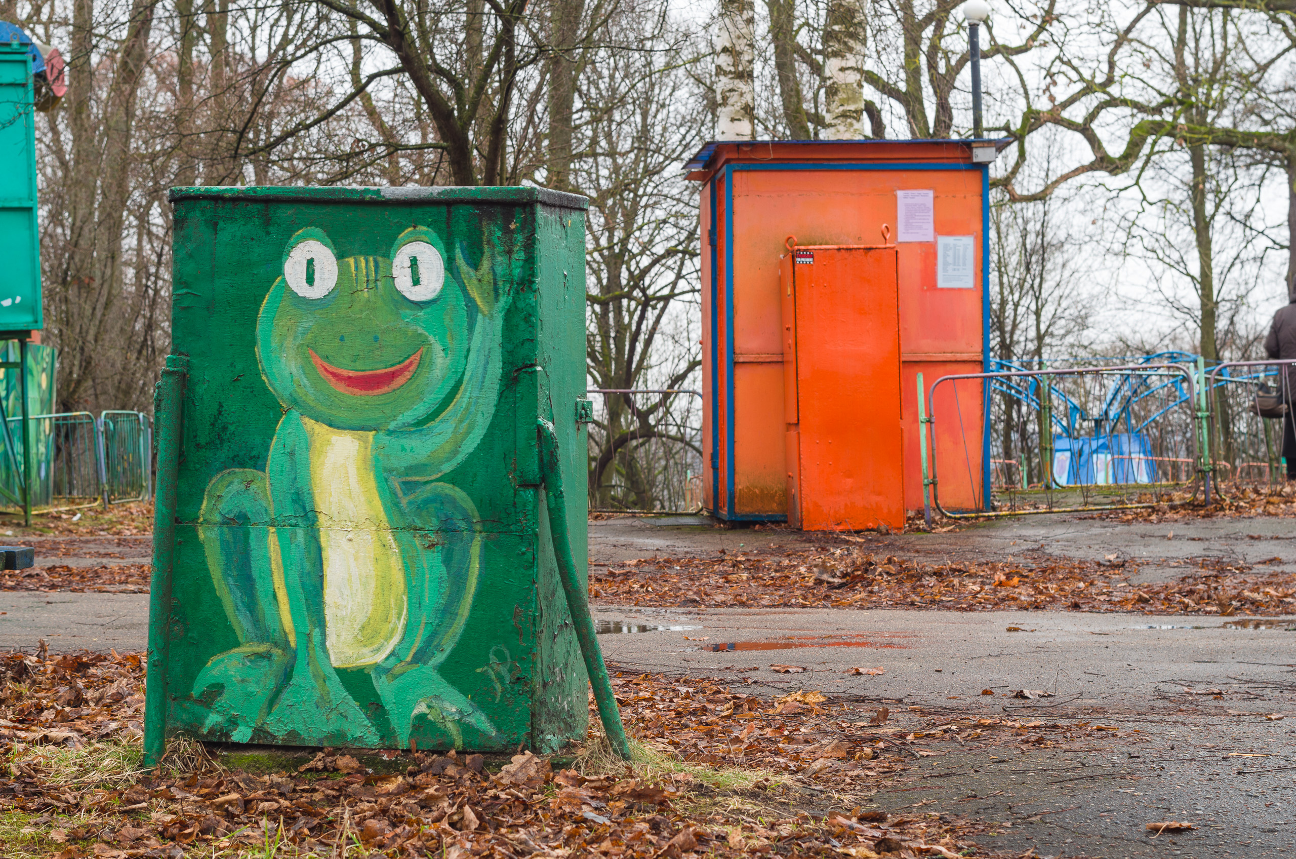 Kauno Vytauto parko atrakcionai - varlė - Vilmanto Ramono nuotr.