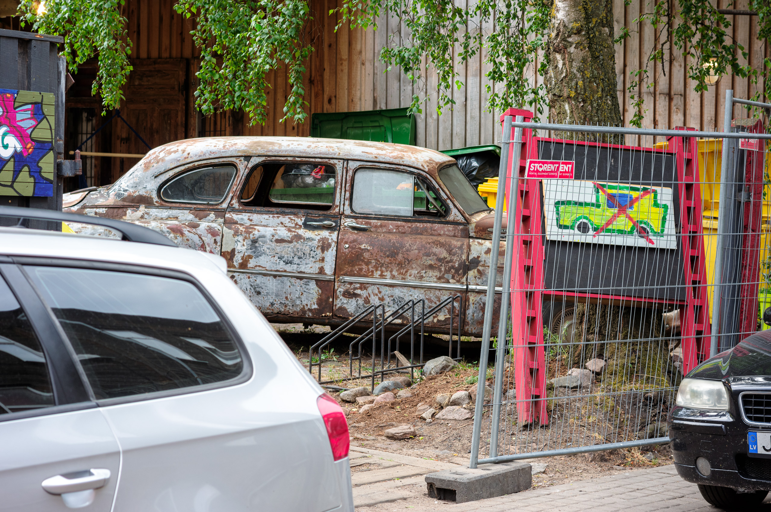 Archyvai VIII - automobilius statyti draudžiama - Vilmanto Ramono nuotr.