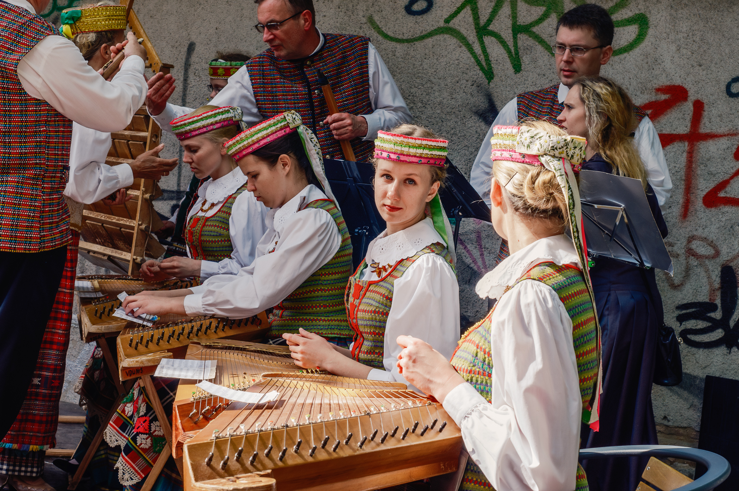 Archyvai X - kanklininkės - Vilmanto Ramono nuotr.