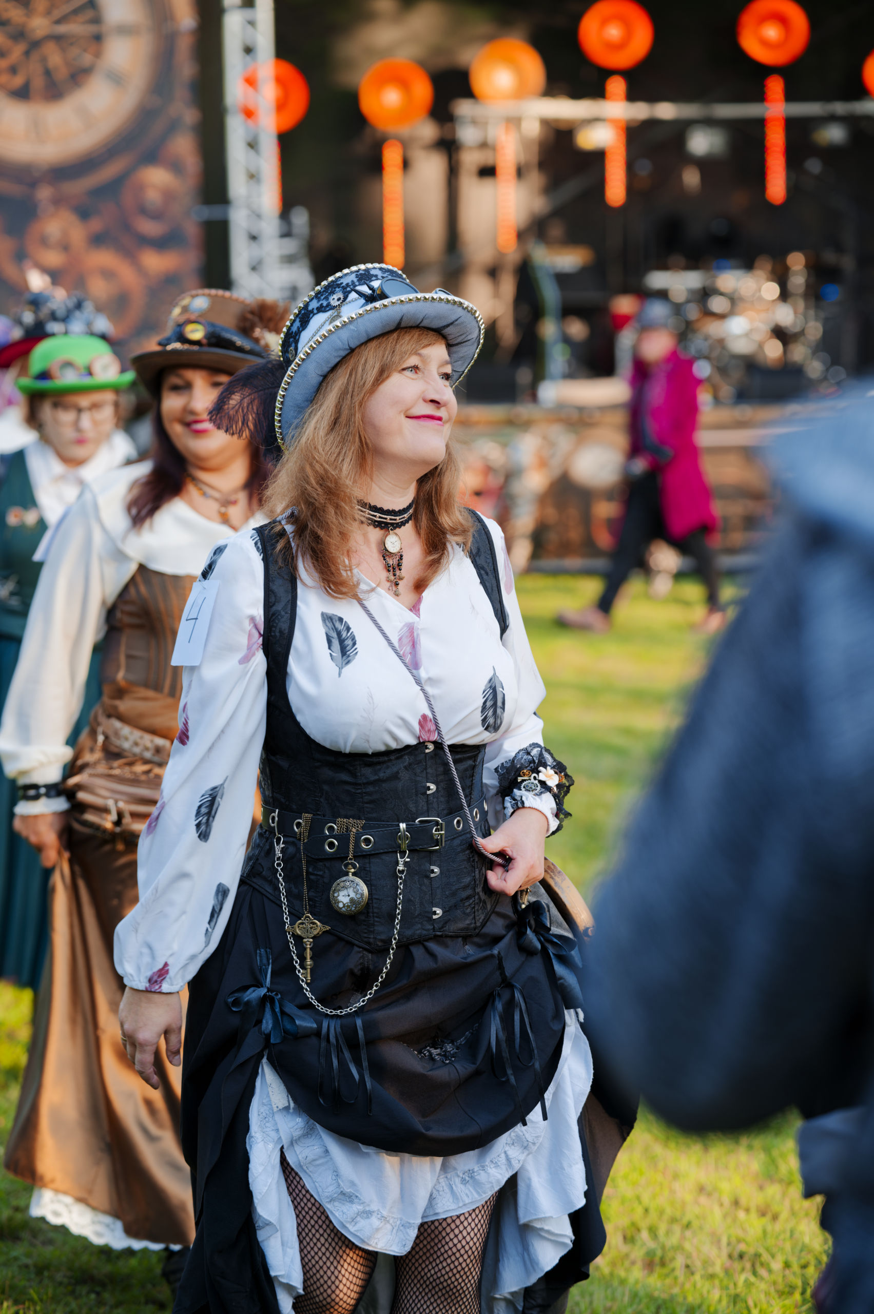 Steampunk miestas ir jo gyventojai - Vilmanto Ramono nuotr.