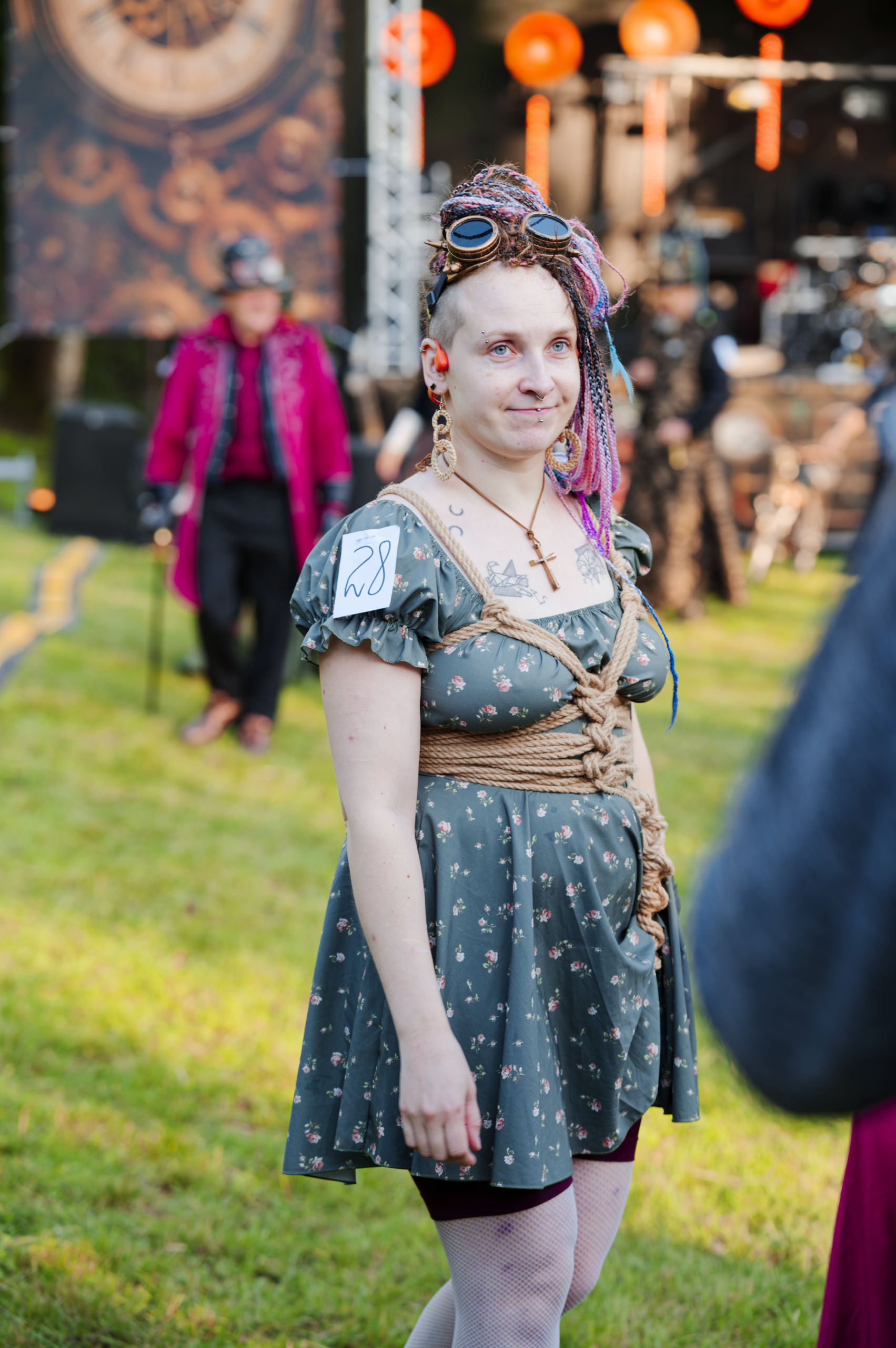 Steampunk miestas ir jo gyventojai - Vilmanto Ramono nuotr.